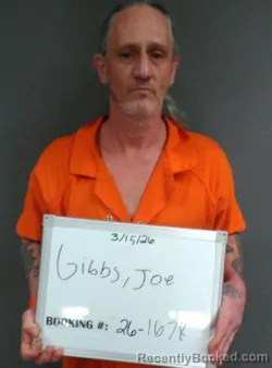 Mugshot of Joe Daniel Junior Gibbs