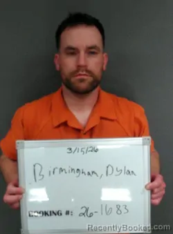 Mugshot of Dylan Birmingham