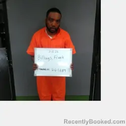 Mugshot of FRANK Earic Davis Senior BILLINGS