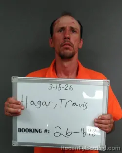 Mugshot of Travis Colt Hagar