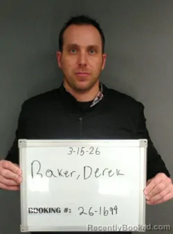 Mugshot of Derek Lee Baker