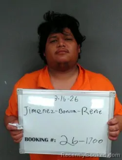 Mugshot of Rene Vladamir Jimenez-Bonilla