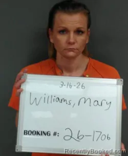Mugshot of Mary Louise Williams