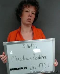 Mugshot of Kathlene Elizabeth Meadows
