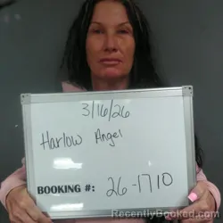 Mugshot of Angel Marie Harlow