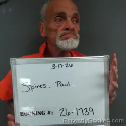 Mugshot of PAUL McAULEY SPIRES