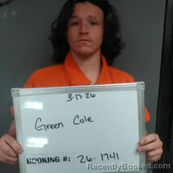 Mugshot of Cole Rae Green