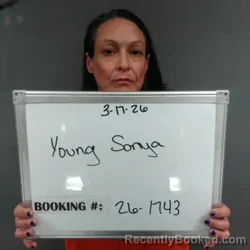 Mugshot of SONYA MARIE YOUNG