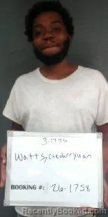 Mugshot of Chedarryuan MyDarrius Watts