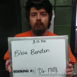 Mugshot of Brenden Ray Bible