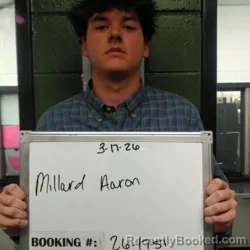 Mugshot of Aaron Christopher Millard