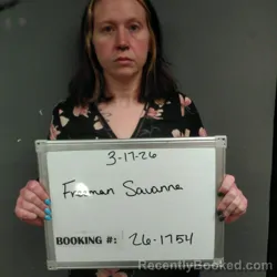 Mugshot of Savanna DeShell Freeman