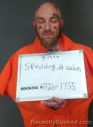 Mugshot of Brandon Michael Spaulding