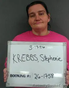 Mugshot of Stephanie Marie Krebbs