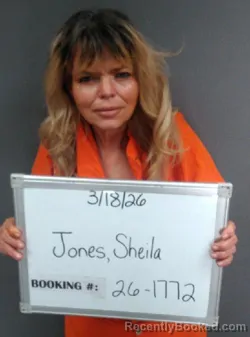 Mugshot of Sheila Jean Jones