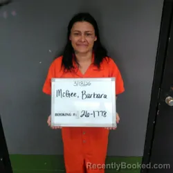 Mugshot of Barbara Yvette McGee