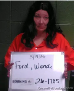 Mugshot of Wendi Alicia Ford
