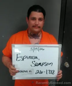 Mugshot of SAMPSON GUERRMO ESPINOSA