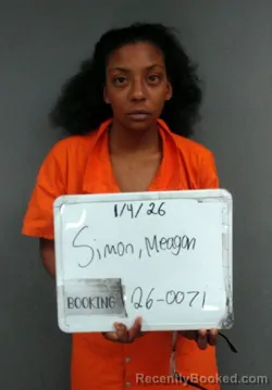 Mugshot of Meagan Marie Simon