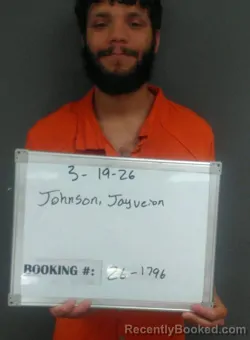 Mugshot of Jayveion Johnson