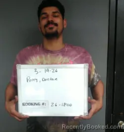 Mugshot of Dontae Angelo Perry