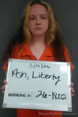 Mugshot of Liberty Justice Ash