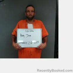Mugshot of Joe David Junior King