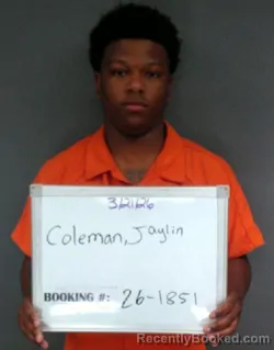 Mugshot of Jaylin Dashaun Coleman