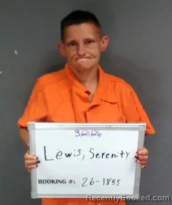 Mugshot of SERENITY LOVEDAY LEWIS