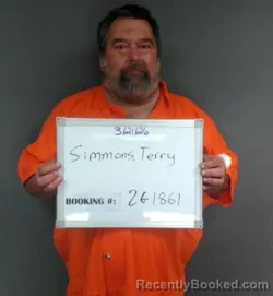Mugshot of Terry Don Simmons