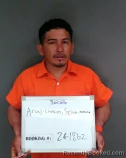 Mugshot of Selvin Antonio Arias-Chacon