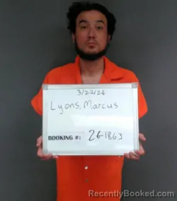Mugshot of Marcus Anthony Lyons