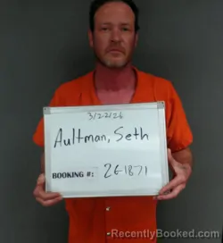 Mugshot of Seth Wayne Aultman