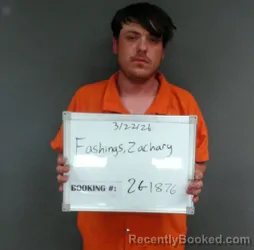 Mugshot of ZACHARY K FASHING