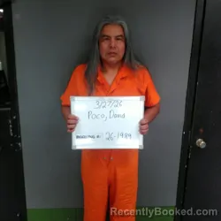 Mugshot of David Poco booked in Sebastian County, Arkansas on March 27, 2026