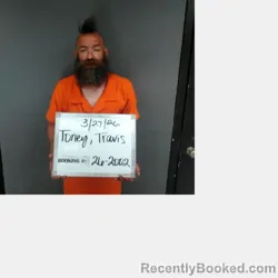 Mugshot of Travis Tate Toney