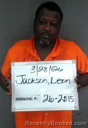Mugshot of Leon Bernard Second Jackson