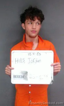 Mugshot of Jordan Adriann Oneal Hills booked in Sebastian County, Arkansas on April 5, 2026