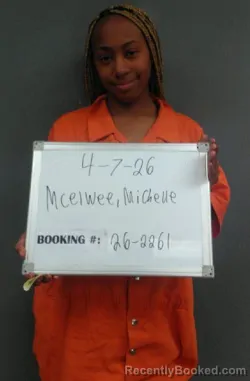 Booking photo from Sebastian County, Arkansas