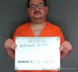 Mugshot of DILLON MATTHEW HOLBROOK booked in Sebastian County, Arkansas on April 29, 2026