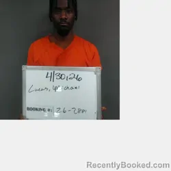 Mugshot of Michael Dewayne Lucas booked in Sebastian County, Arkansas on April 30, 2026