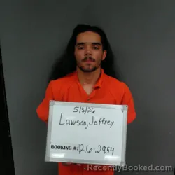 Mugshot of Jeffrey Winfred Lonnie Lawson booked in Sebastian County, Arkansas on May 3, 2026