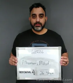 Booking photo from Sebastian County, Arkansas