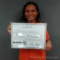 Booking photo from Sebastian County, Arkansas
