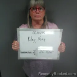 Mugshot of Nona Riley booked in Sebastian County, Arkansas on June 25, 2026