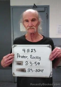 Mugshot of Rocky Dee Senior Prater booked in Sebastian County, Arkansas on June 28, 2026