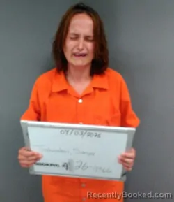 Mugshot of Sonya Johnston booked in Sebastian County, Arkansas on July 2, 2026