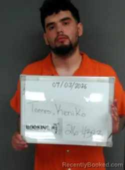 Booking photo from Sebastian County, Arkansas