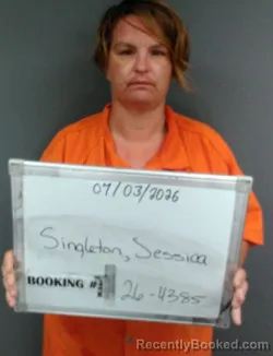 Booking photo from Sebastian County, Arkansas