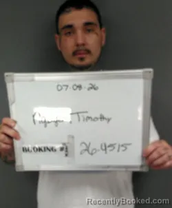 Mugshot of TIMOTHY AUSTIN NGUYEN booked in Sebastian County, Arkansas on July 8, 2026